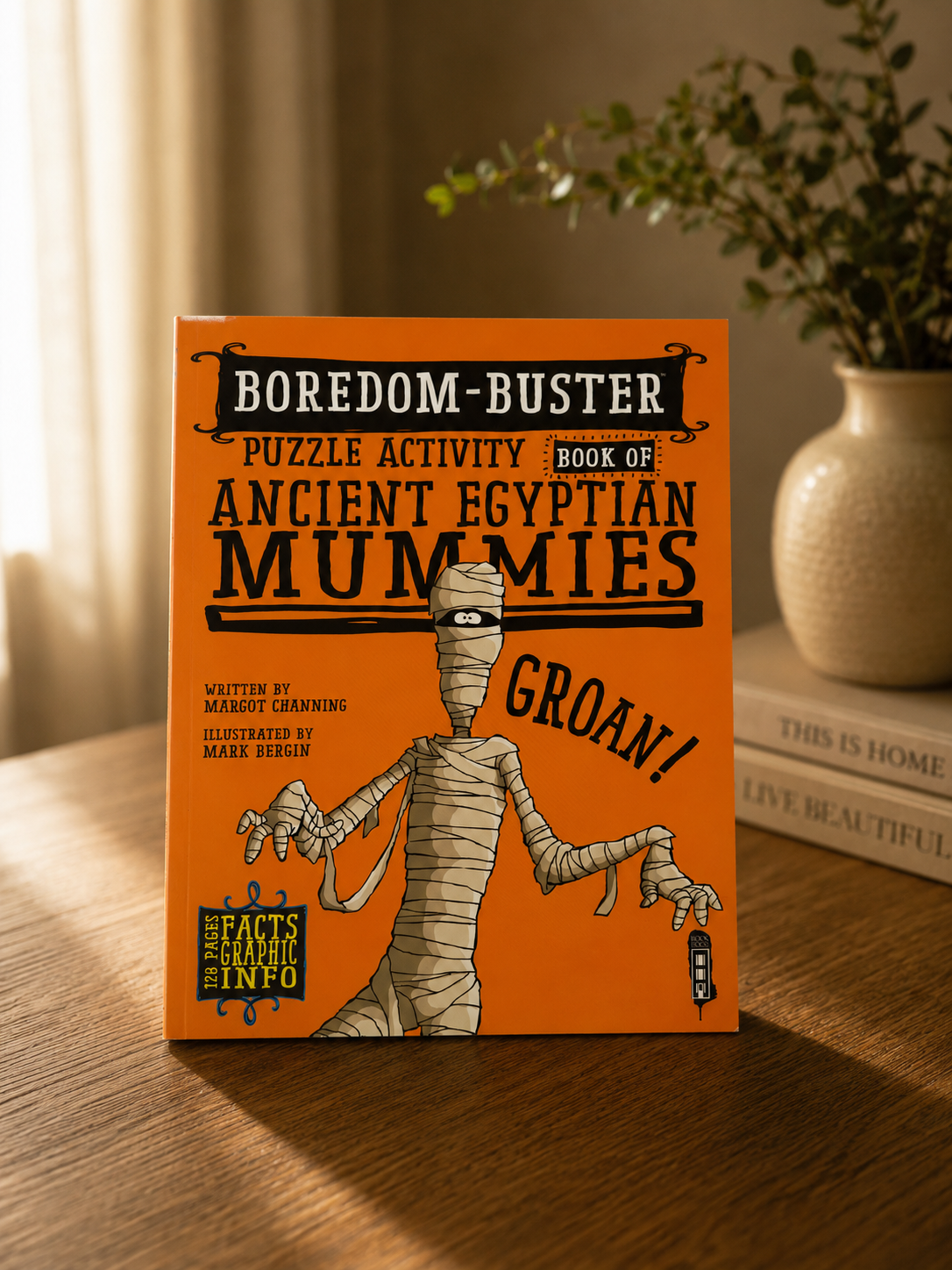 Boredom-Buster Puzzle Activity Book of Ancient Egyptian Mummies | Boutique LH Montréal