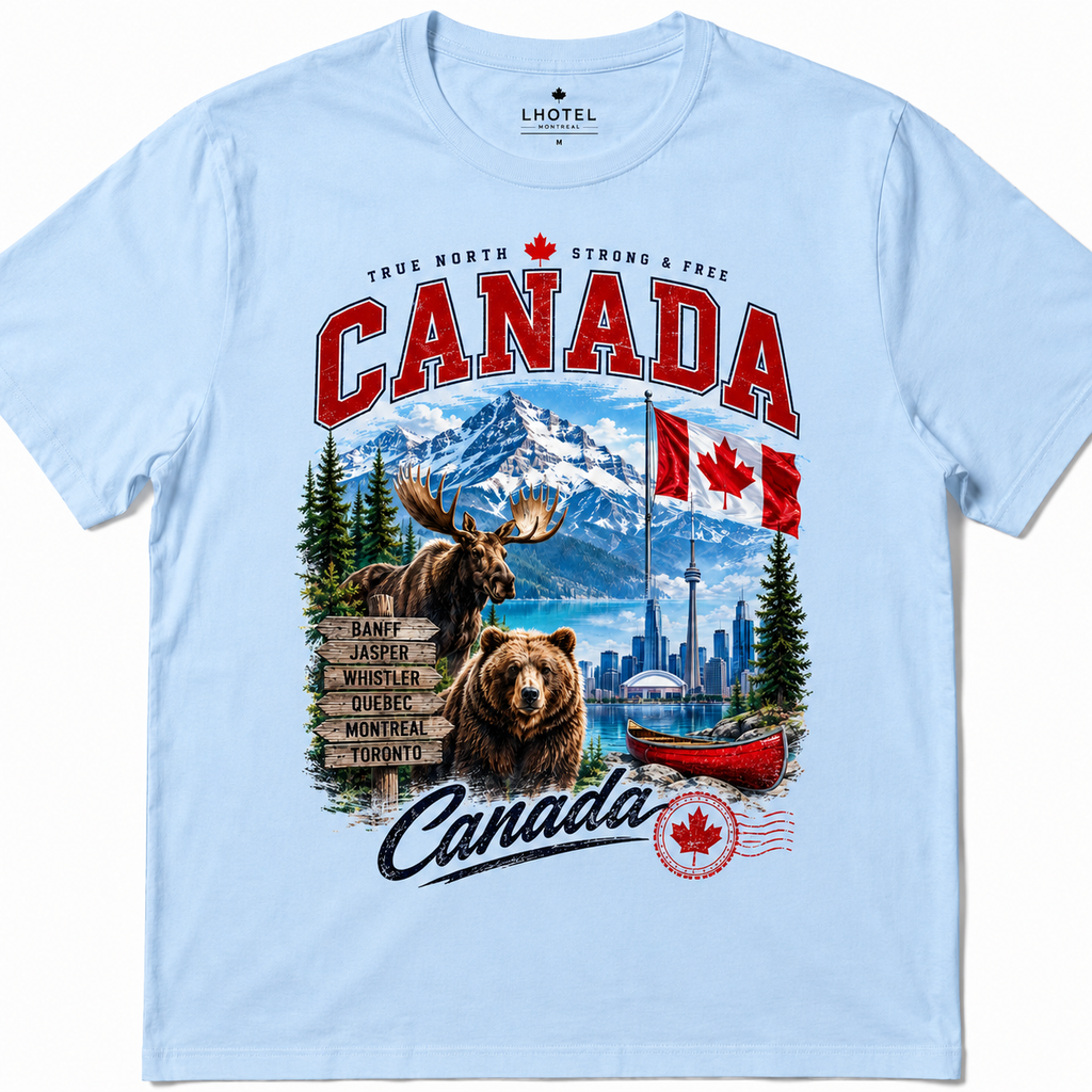 Canada True North | Unisex T-Shirt | Boutique LH Montréal