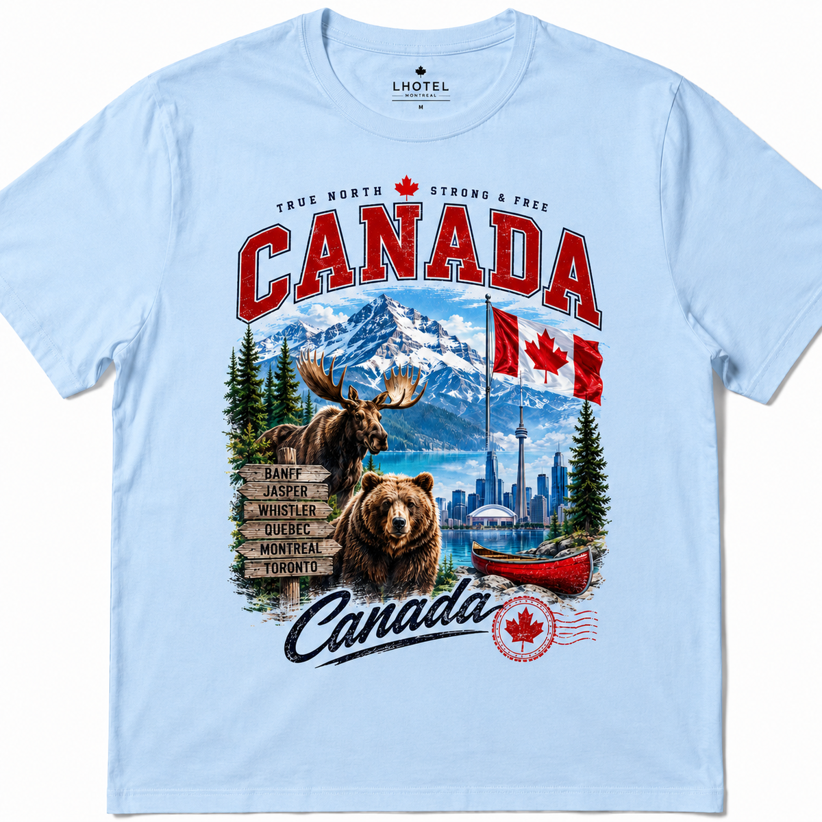 Canada True North | Unisex T-Shirt | Boutique LH Montréal