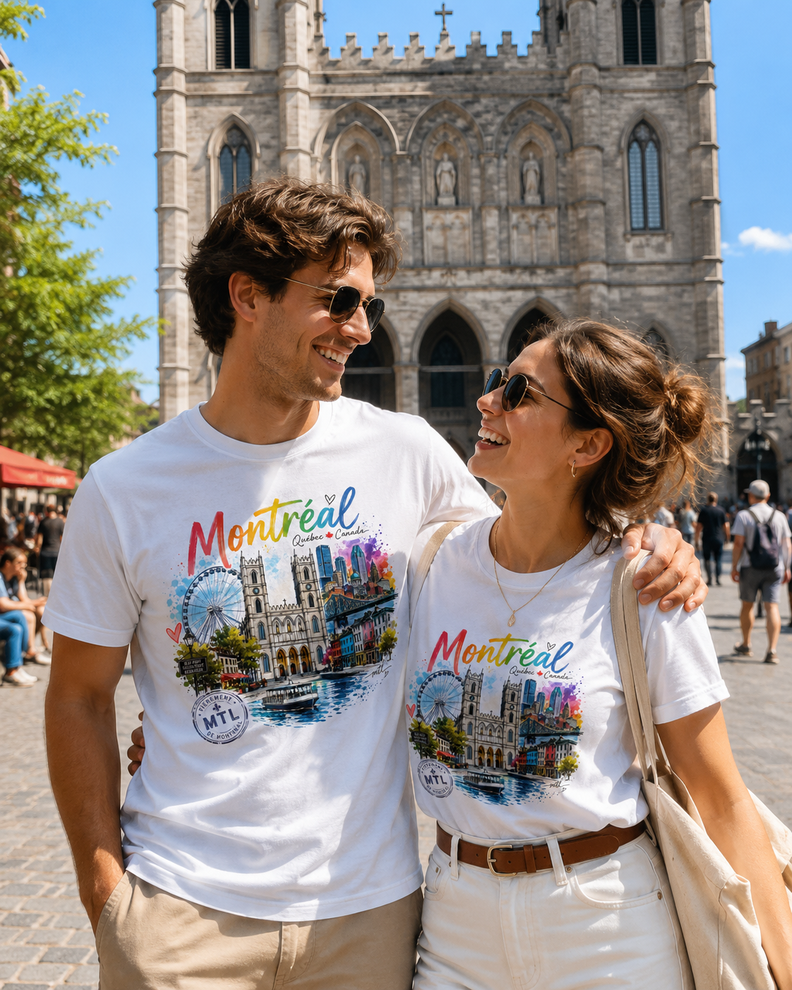 MONTRÉAL CITY ART | UNISEX T-SHIRT | BOUTIQUE LH