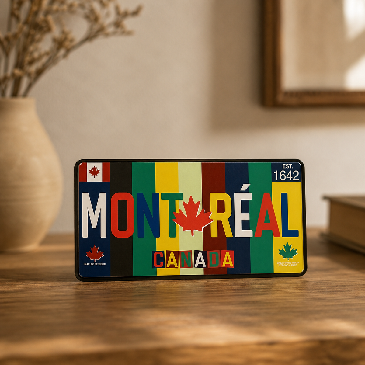 Montréal Canada Multicolored Magnet – Souvenir | Boutique LH Montréal
