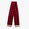 Canada Red & Black Checkered Scarf – Winter Souvenir | Boutique LH Montréal