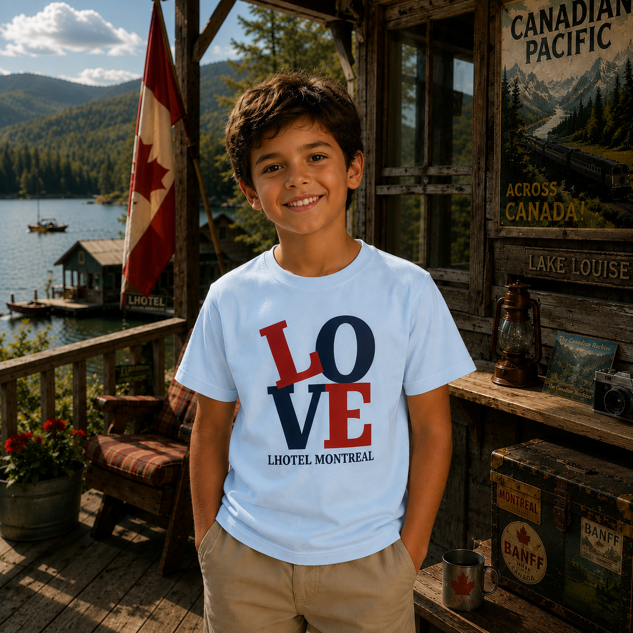 T-shirt amour pour enfant