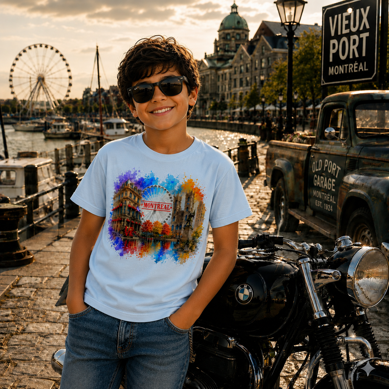 T-shirt amour pour enfant