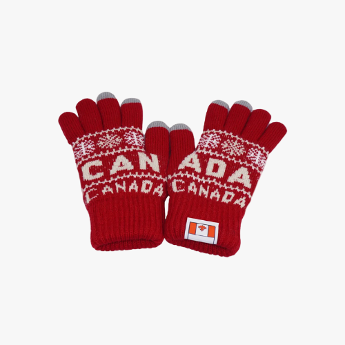 Canada Winter Gloves – Maple Leaf Souvenir | Boutique LH Montréal