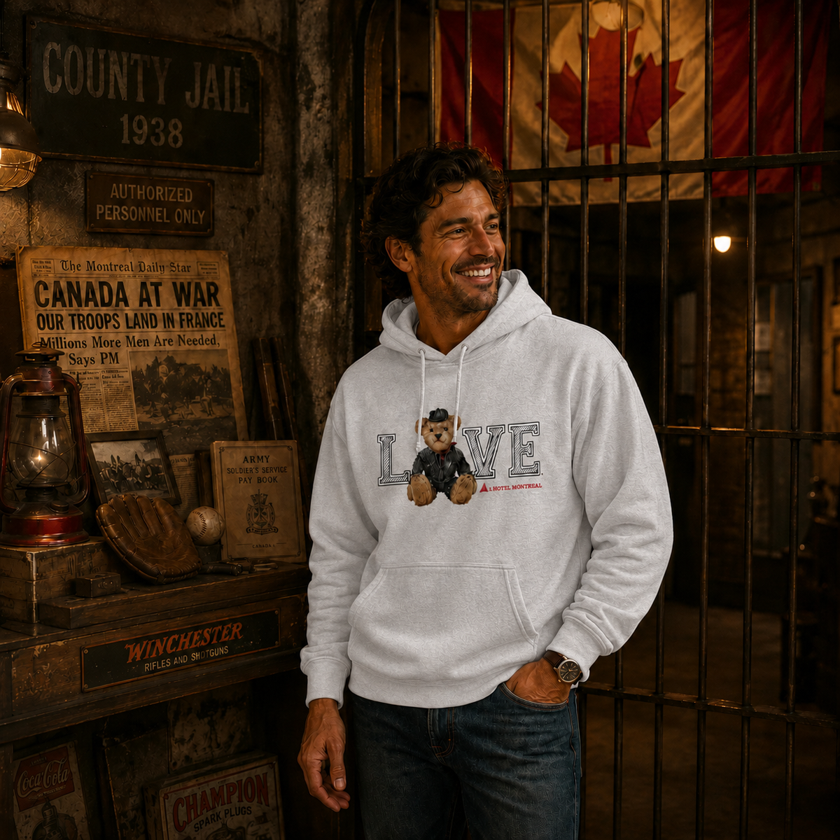 Mark Unisex Hoodie | Boutique LH Montréal