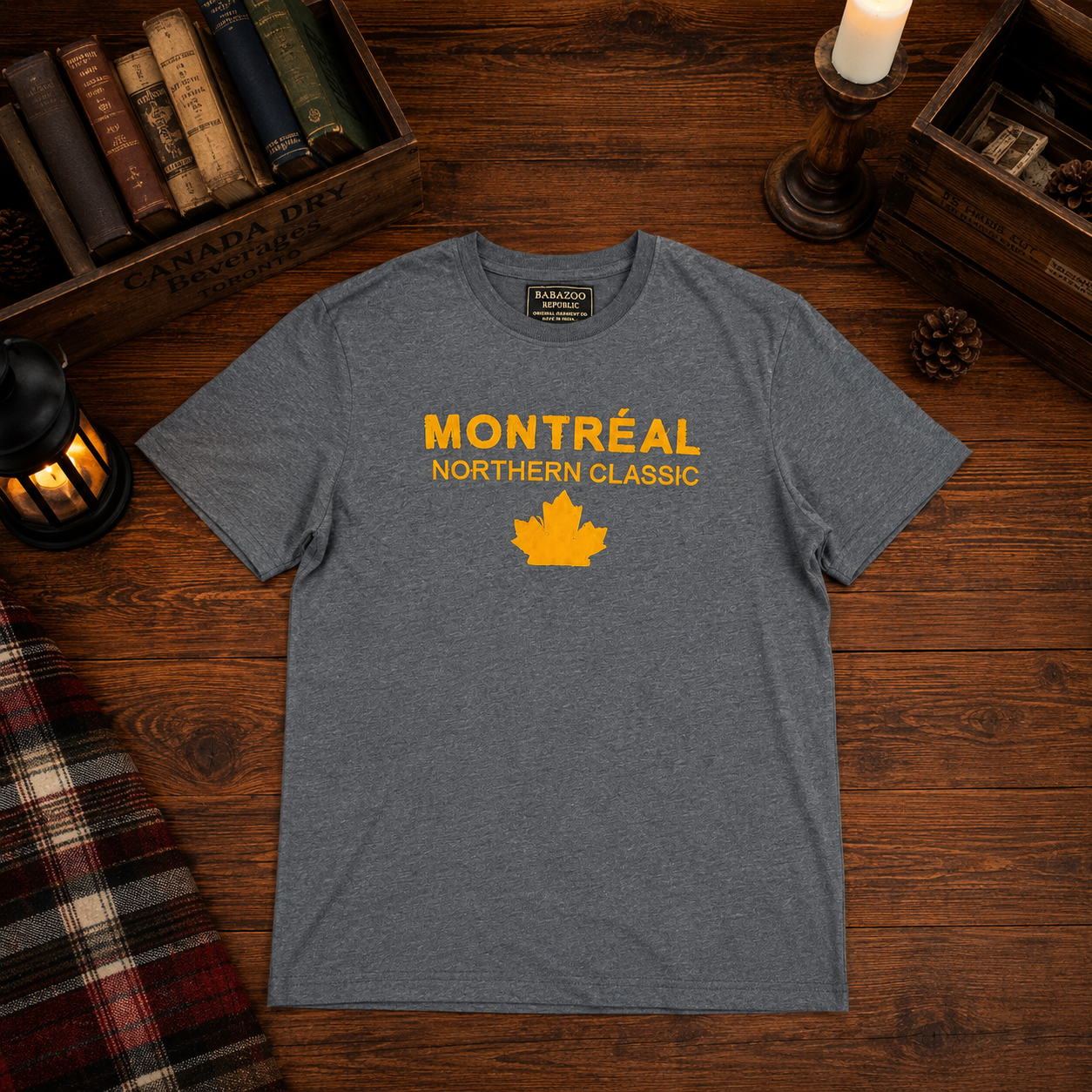 Casquette de Montréal avec feuille d'érable