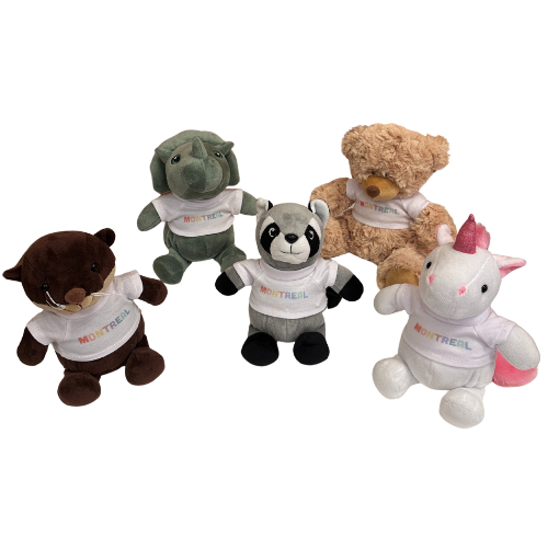 Montréal Stuffed Animal Collection – Set of 5 | Boutique LH Montréal