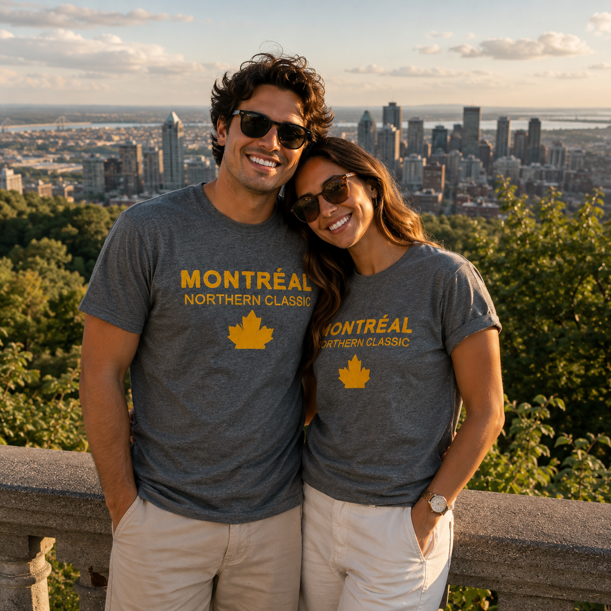 Casquette de Montréal avec feuille d'érable