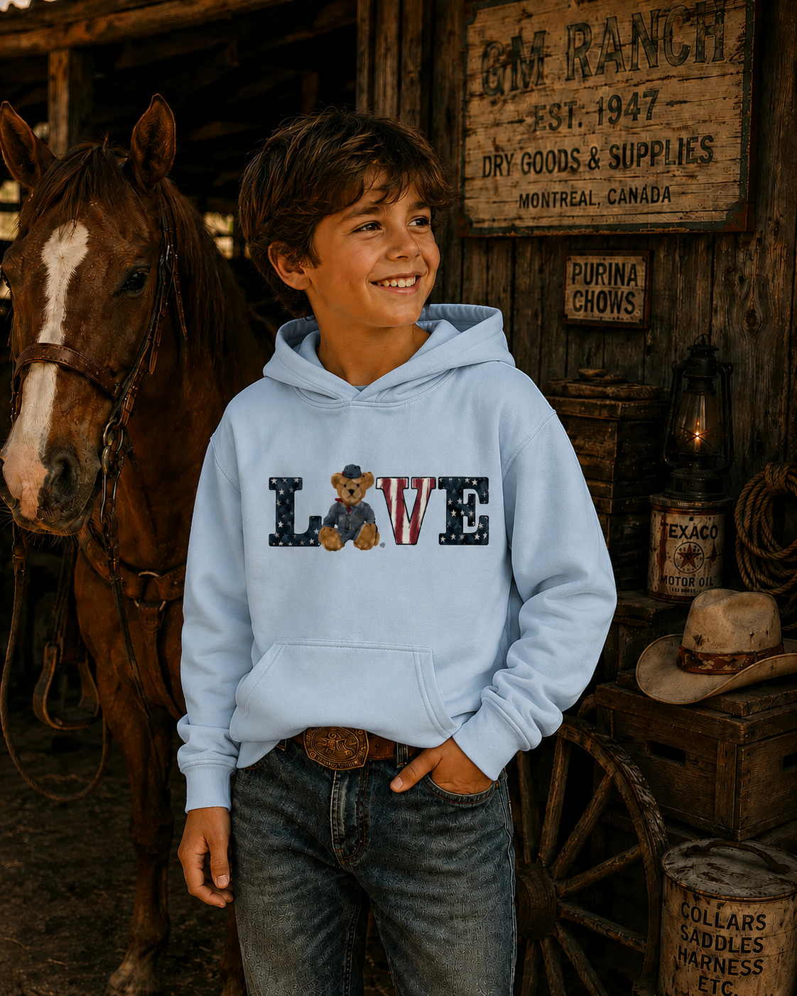 T-shirt amour pour enfant