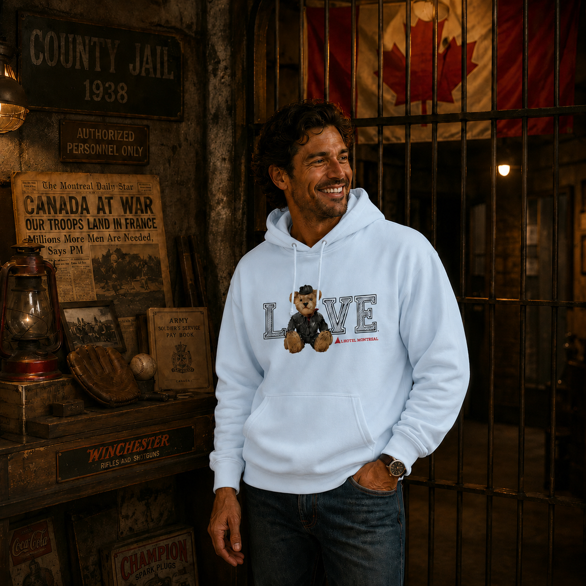 Mark Unisex Hoodie | Boutique LH Montréal