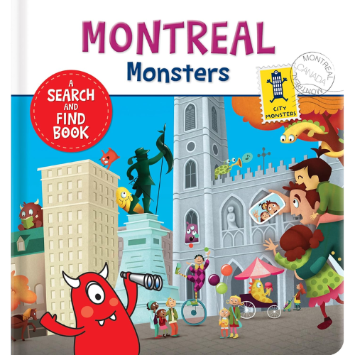 Montreal Monsters – Search and Find Book | Boutique LH Montréal