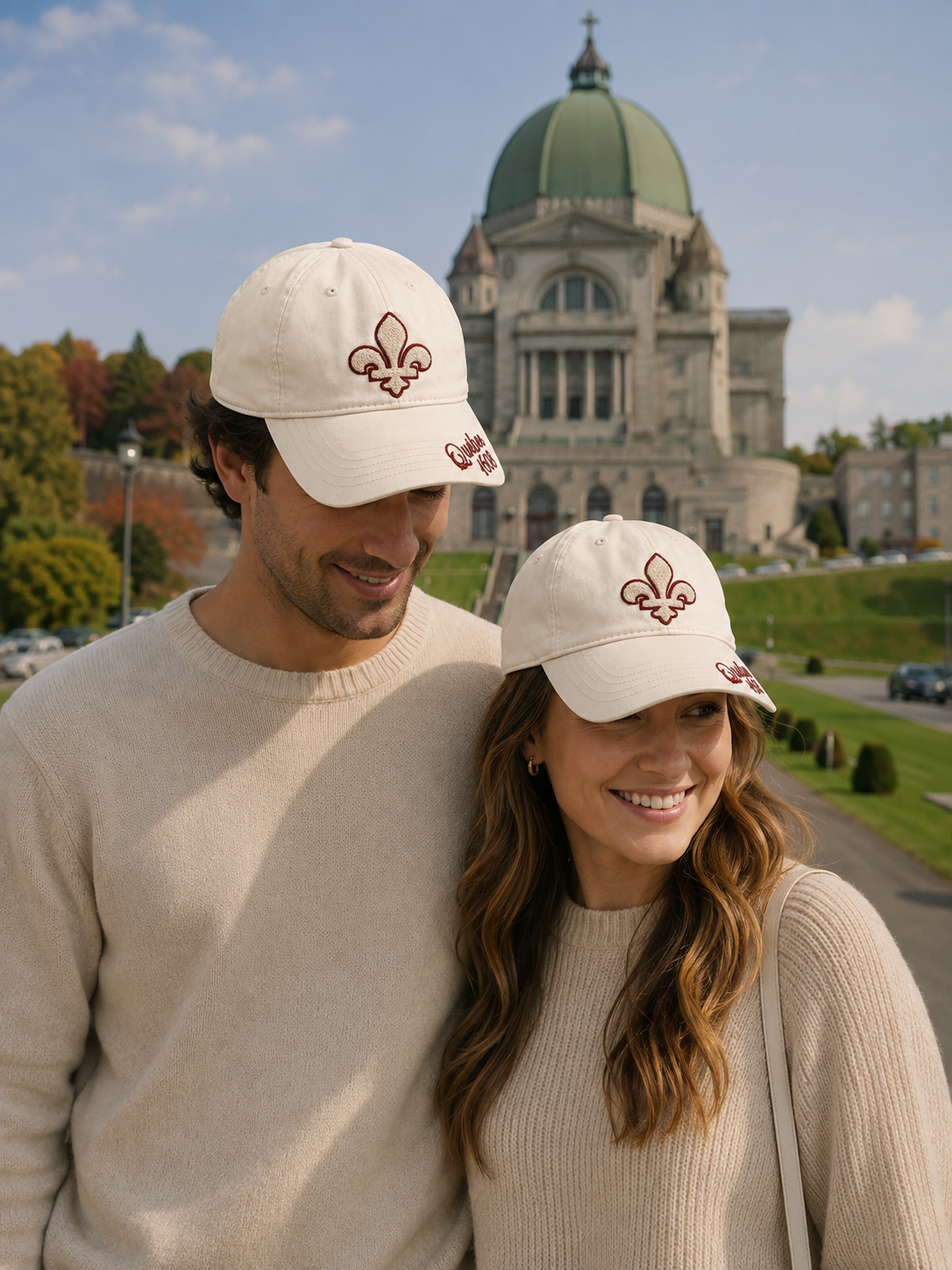 Casquette de Montréal avec feuille d'érable
