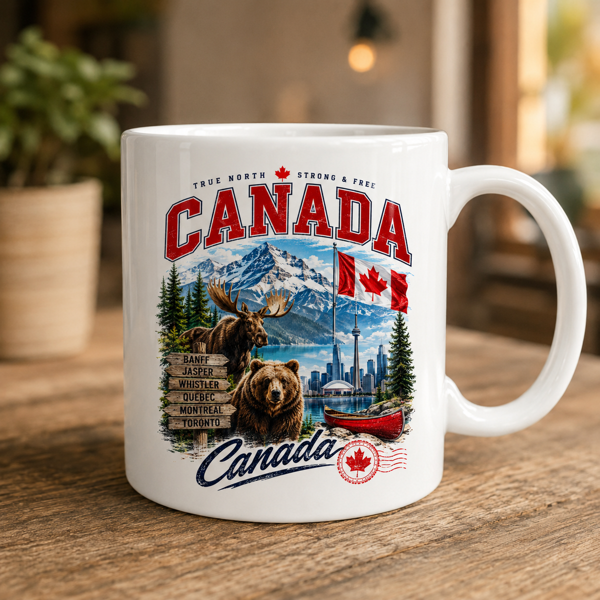 CANADA TRUE NORTH | CERAMIC MUG | BOUTIQUE LH