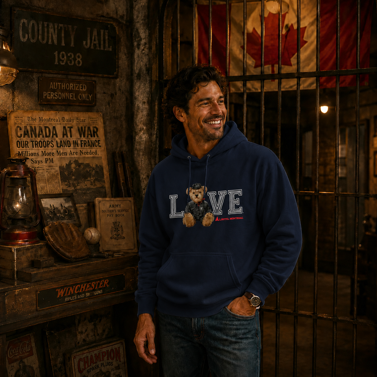 Mark Unisex Hoodie | Boutique LH Montréal
