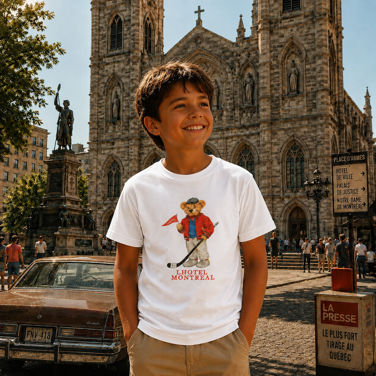 T-shirt amour pour enfant