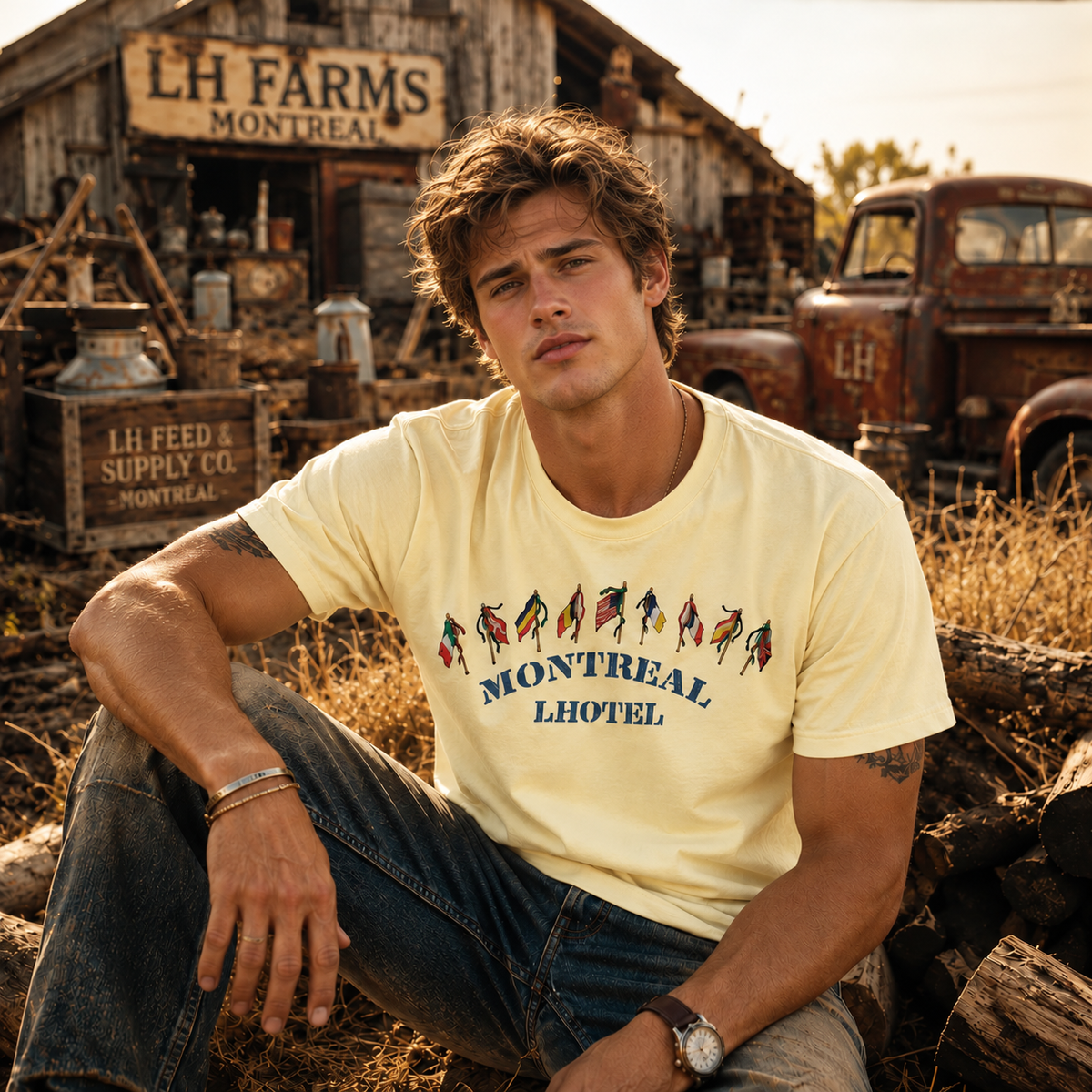 Drapeaux de t-shirts