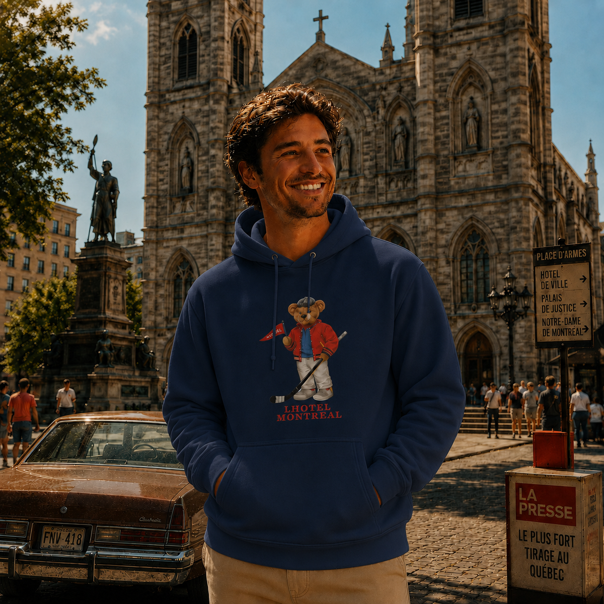Anthony Unisex Hoodie | Boutique LH Montréal