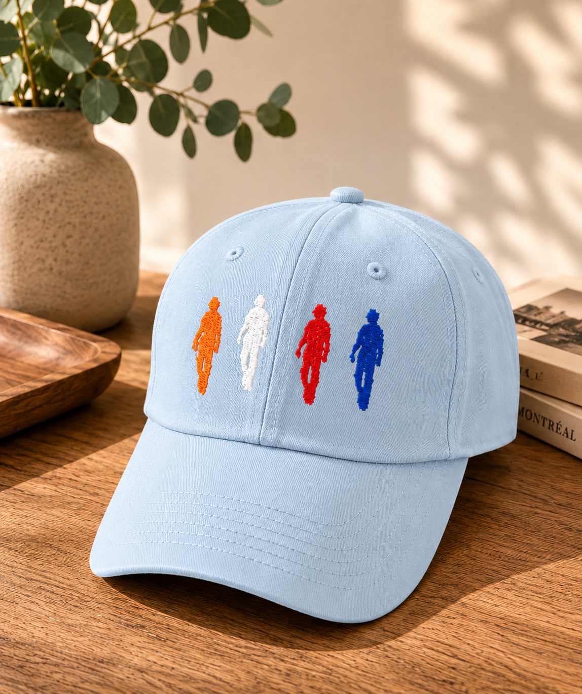 Four Figures Embroidered | Adult Size | Boutique LH Montréal