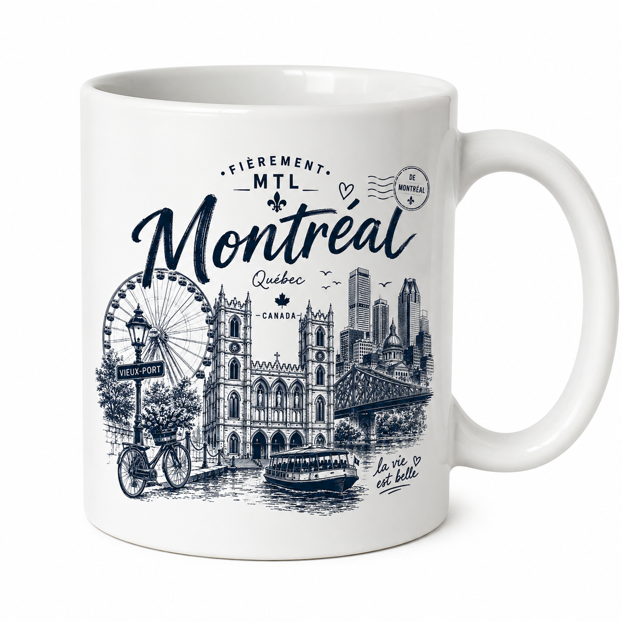 Montréal Heritage Mug | Boutique LH Montréal