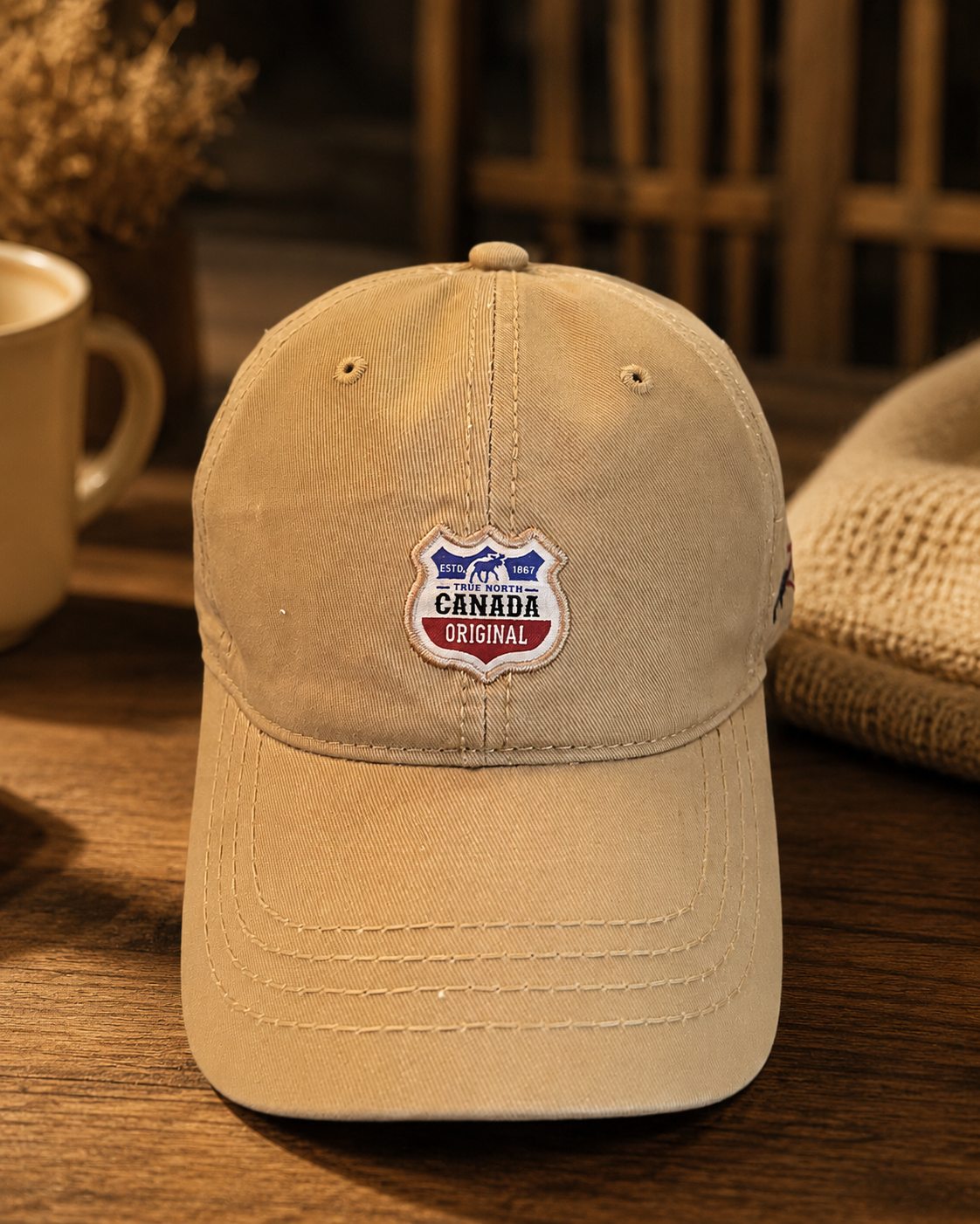 Canada Original Heritage Cap – Beige | Boutique LH Montréal