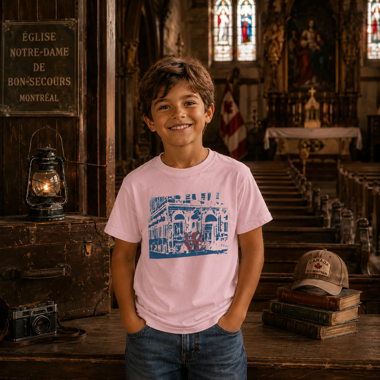 T-shirt amour pour enfant