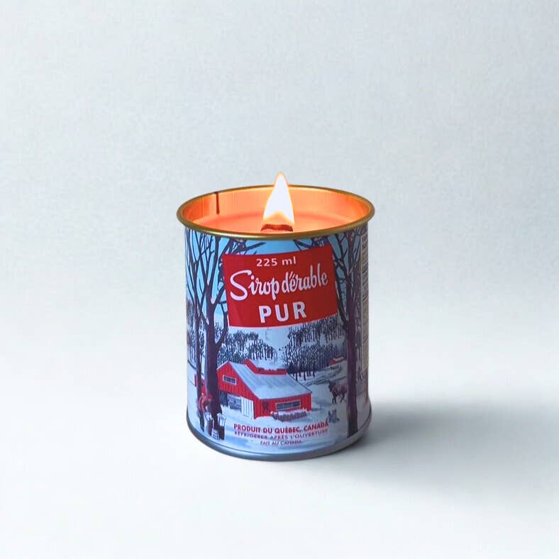6 oz Maple Syrup Candle – Canadian Inspired Scented Candle | Cozy Home Fragrance