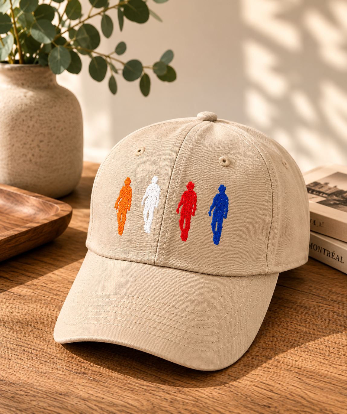 Four Figures Embroidered | Adult Size | Boutique LH Montréal