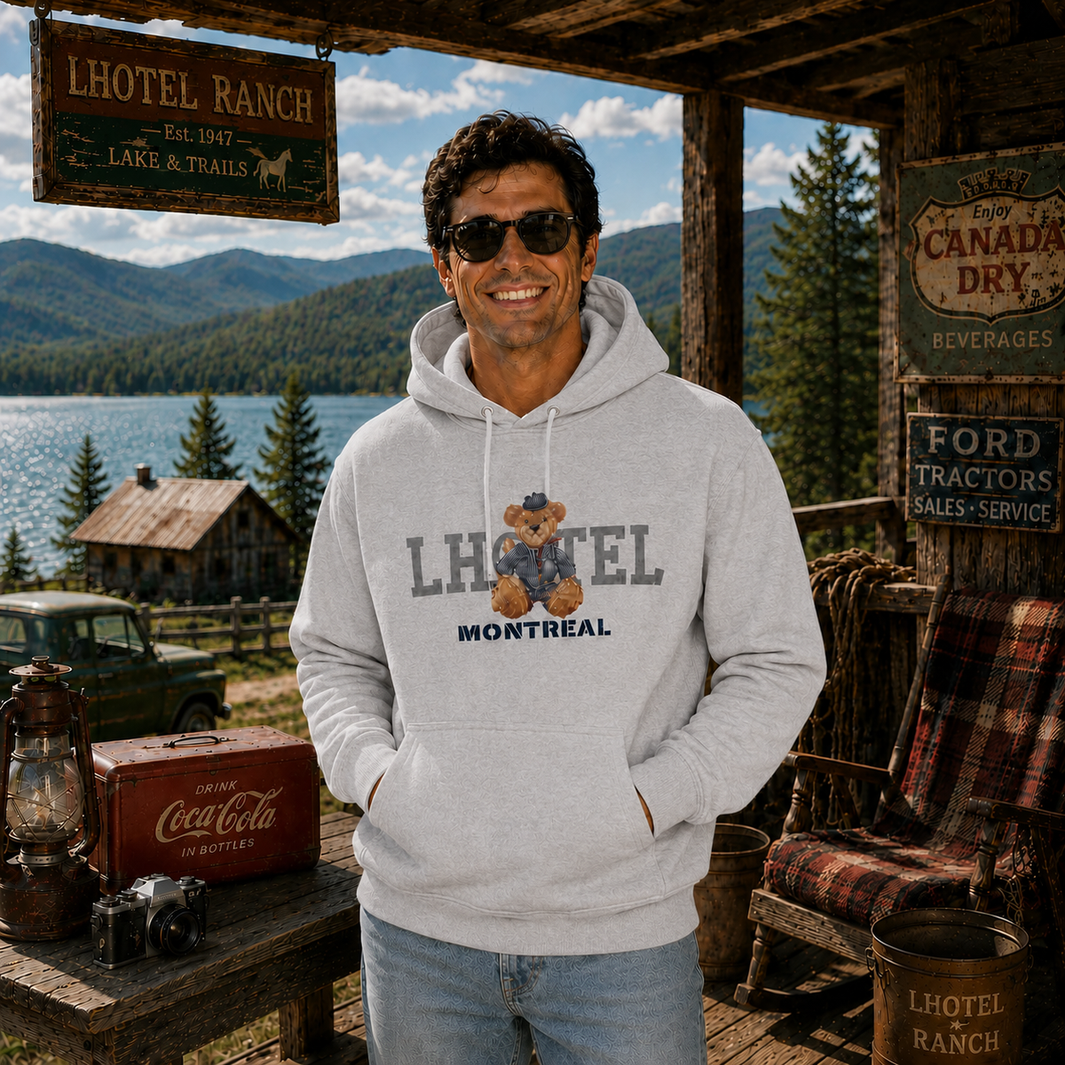 KELLY Unisex Hoodie | Boutique LH Montréal
