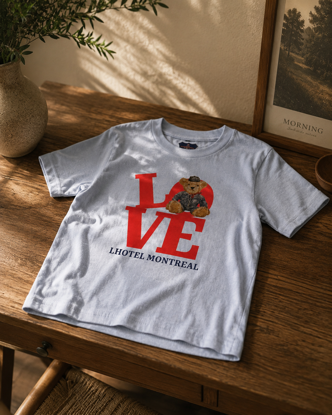 LOVE Teddy Kids T-Shirt | Boutique LH Montréal