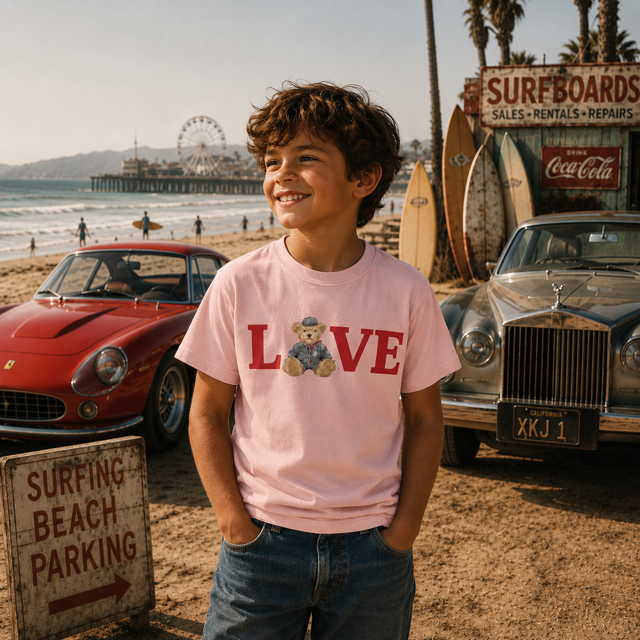 T-shirt amour pour enfant