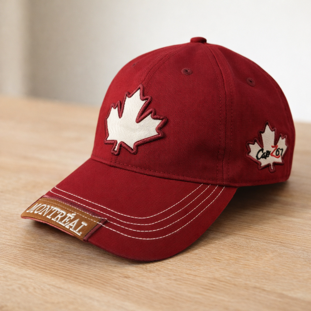 Canada Maple Leaf Heritage Cap – Burgundy | Boutique LH Montréal