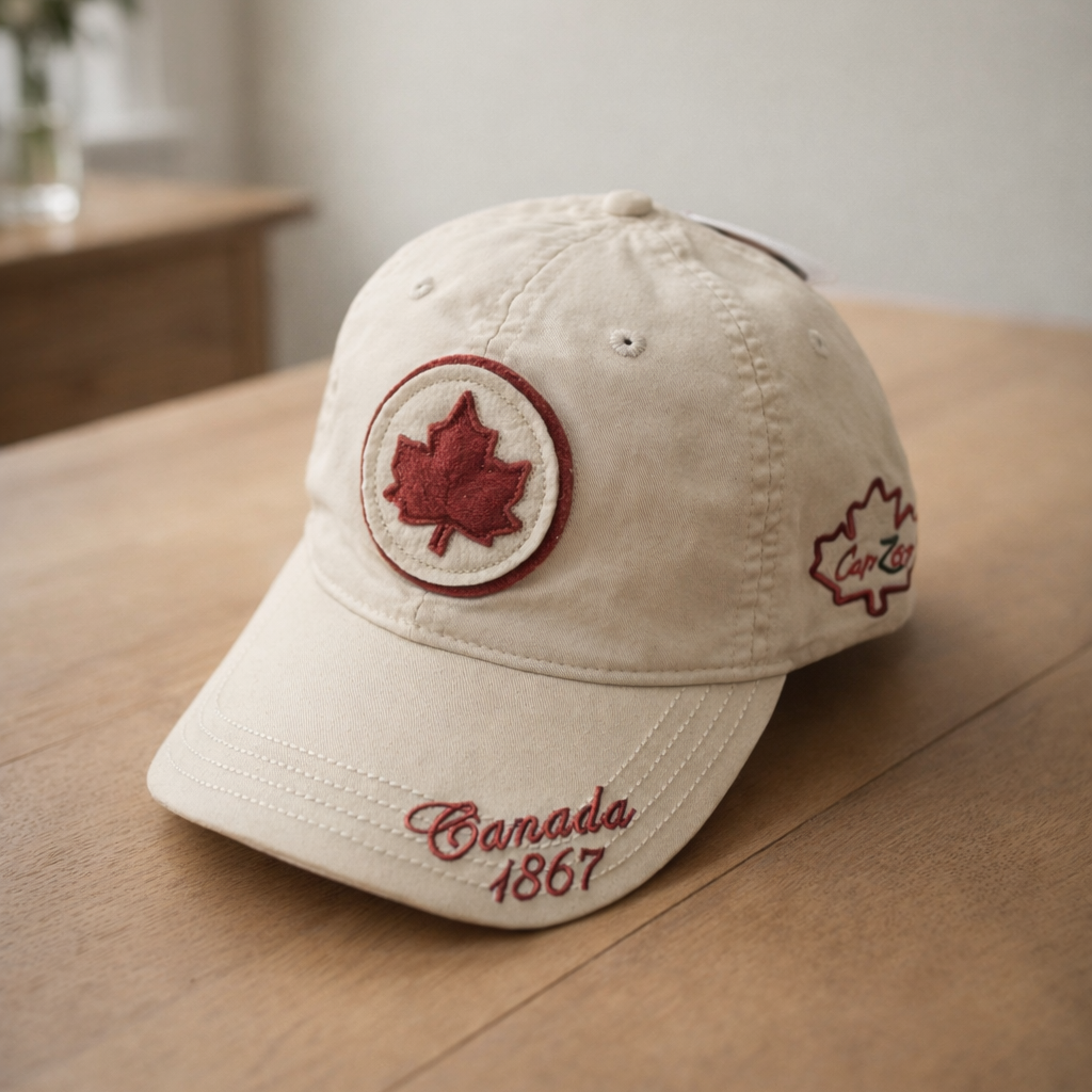 Canada 1867 Heritage Cap – Red | Boutique LH Montréal