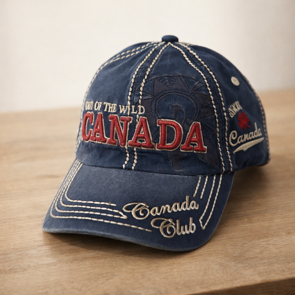 Canada Club Heritage Denim Cap – Navy | Boutique LH Montréal