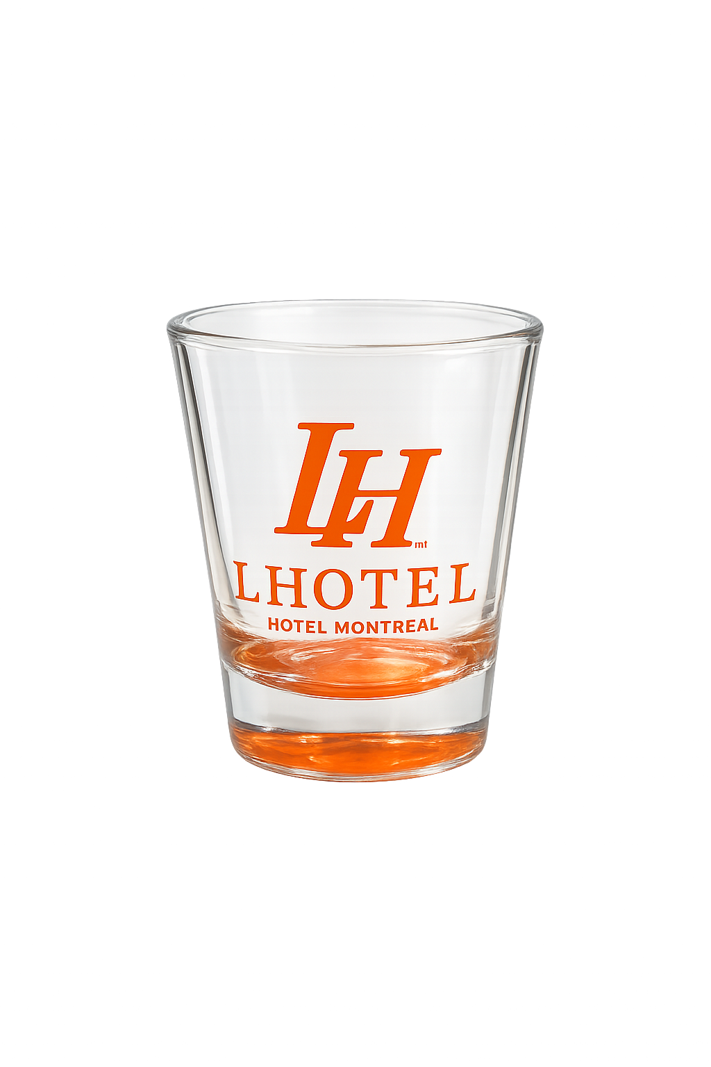 LHotel Montréal Glass Tumbler – Signature Collection | Boutique LH Montréal