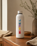 Montreal Rainbow Stainless Steel Water Bottle – White Edition | Boutique LH Montréal