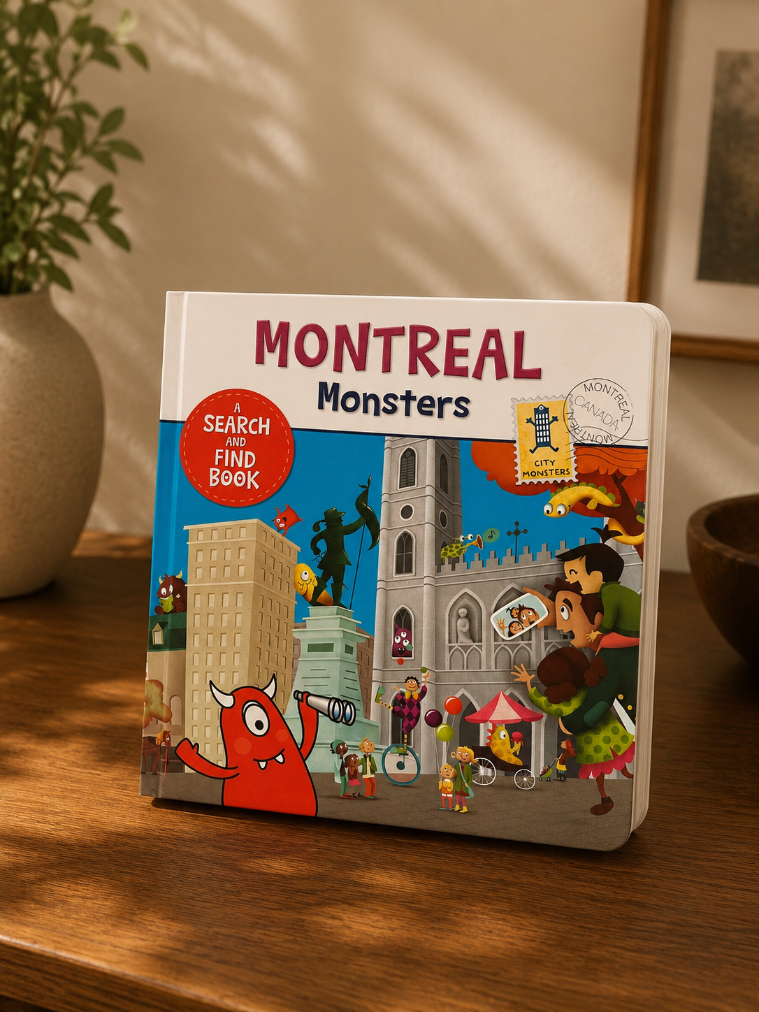 Montreal Monsters – Search and Find Children's Book | Boutique LH Montréal