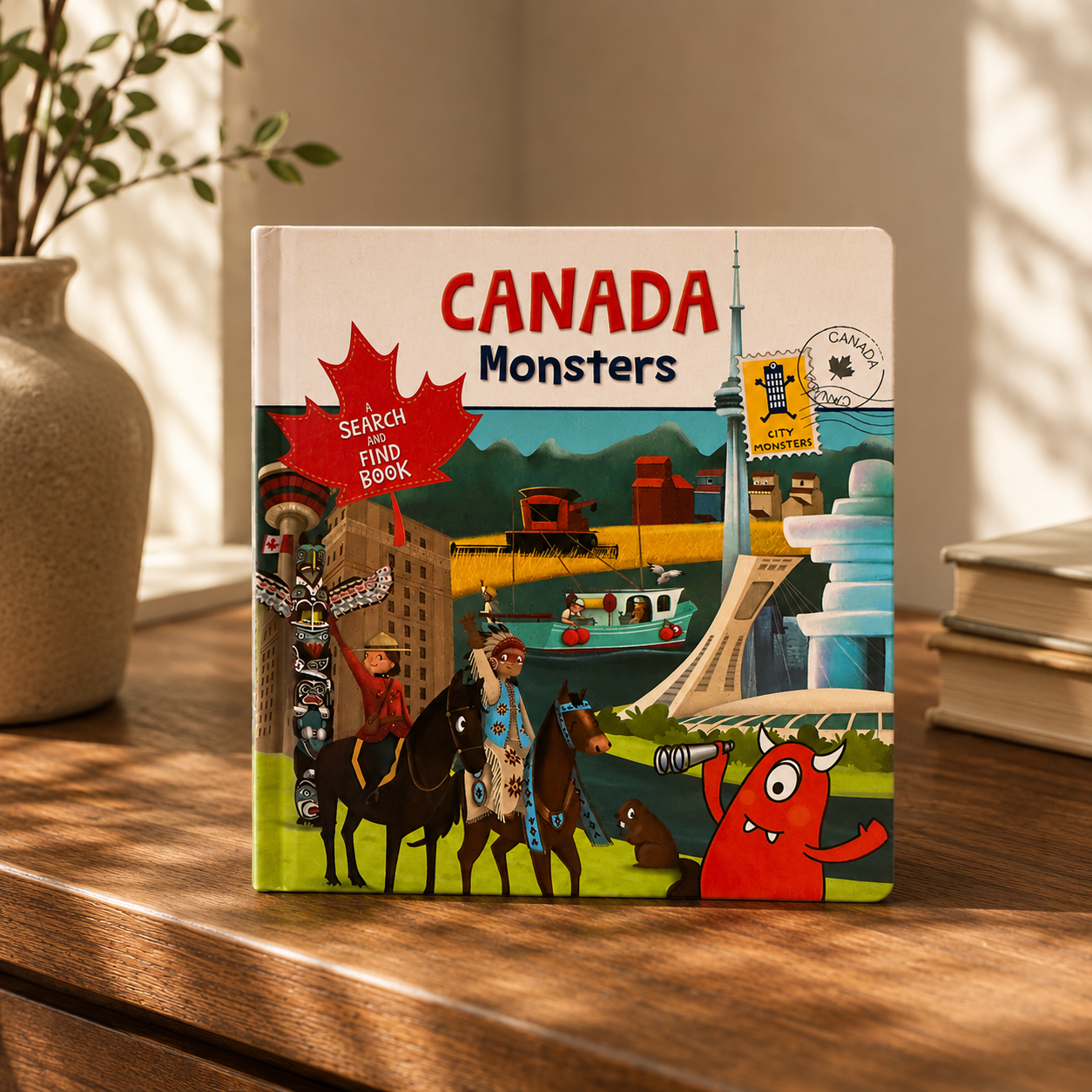 Canada Monsters – Search and Find Children's Book | Boutique LH Montréal