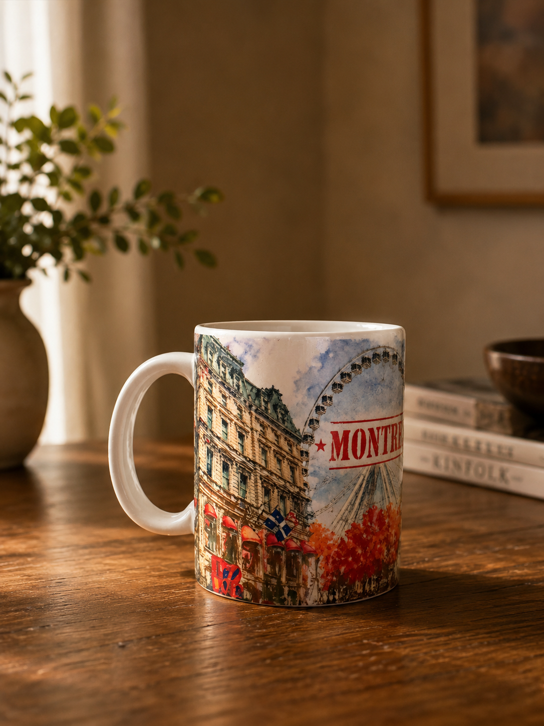Montreal Landmark Art Mug | Boutique LH Montréal