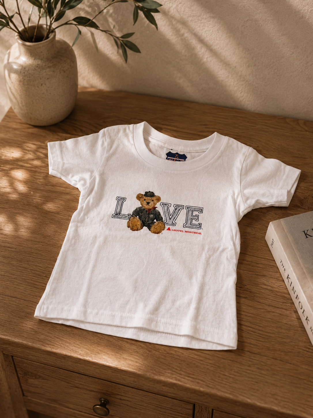 Montreal Teddy LOVE Kids T-Shirt | Boutique LH Montréal