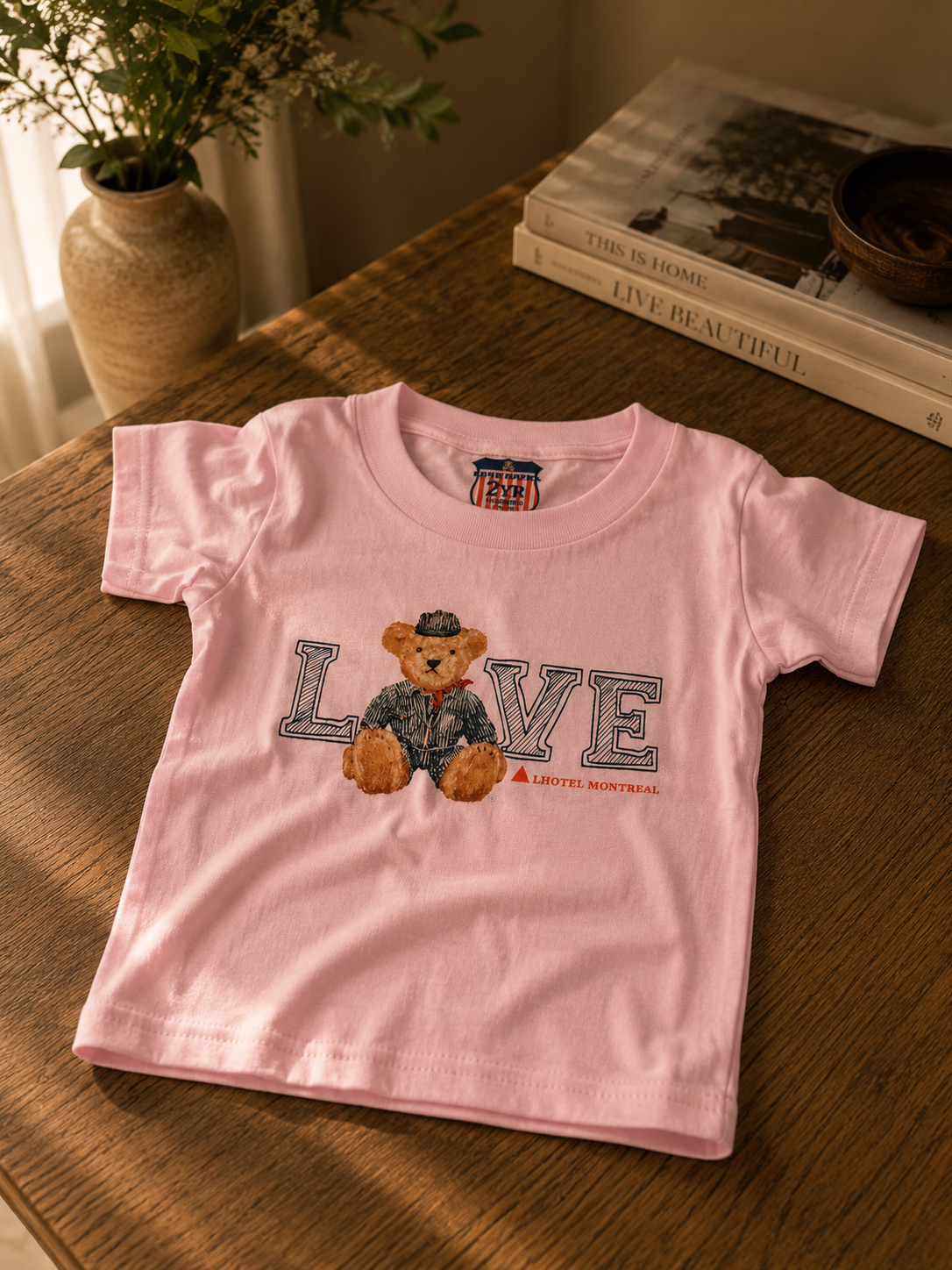 Montreal Teddy LOVE Kids T-Shirt | Boutique LH Montréal