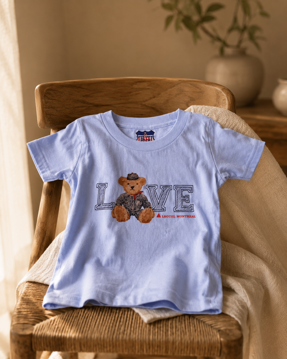Montreal Teddy LOVE Kids T-Shirt | Boutique LH Montréal