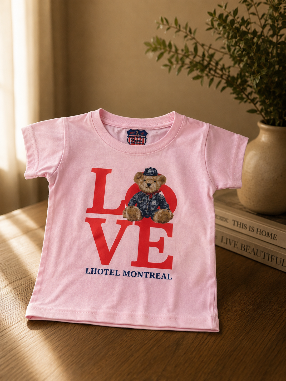 LOVE Teddy Kids T-Shirt | Boutique LH Montréal