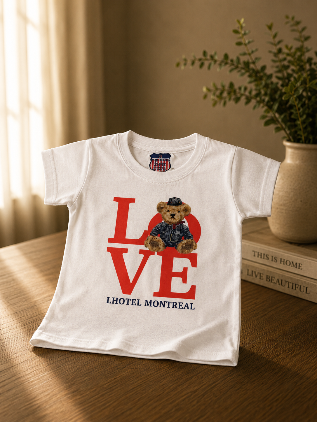 LOVE Teddy Kids T-Shirt | Boutique LH Montréal