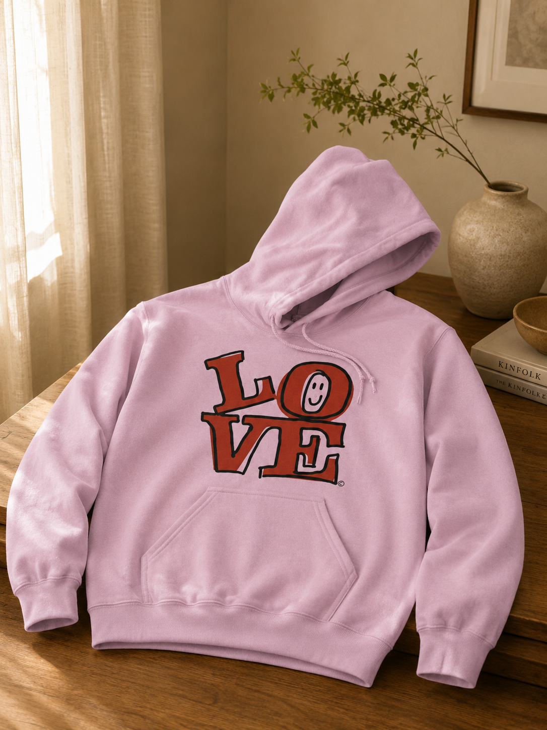 Cooper Unisex Hoodie – LOVE Graphic | Boutique LH Montréal