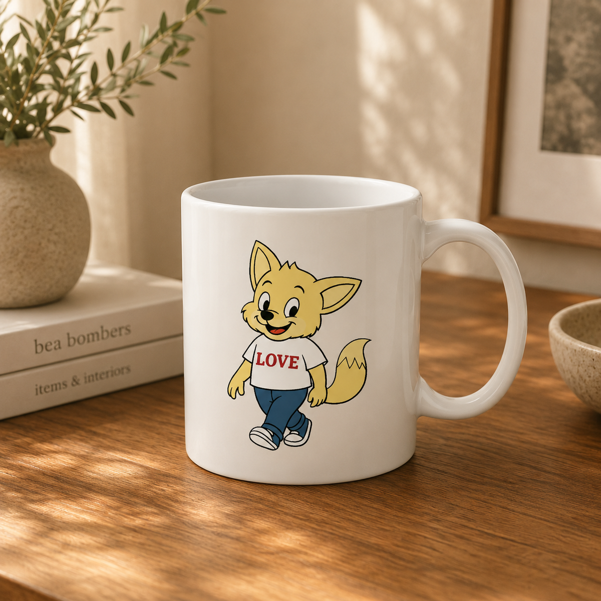 Foxy Montréal Souvenir Mug – Ceramic Coffee Mug | Boutique LH Montréal