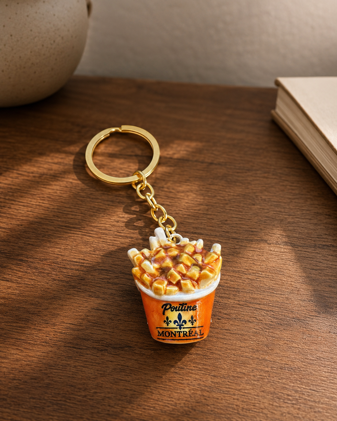 Poutine Montréal Keychain – Québec Food Souvenir | Boutique LH Montréal