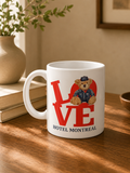 LOVE Bear Hotel Montréal Mug – LHotel Bear Ceramic Souvenir | Boutique LH Montréal