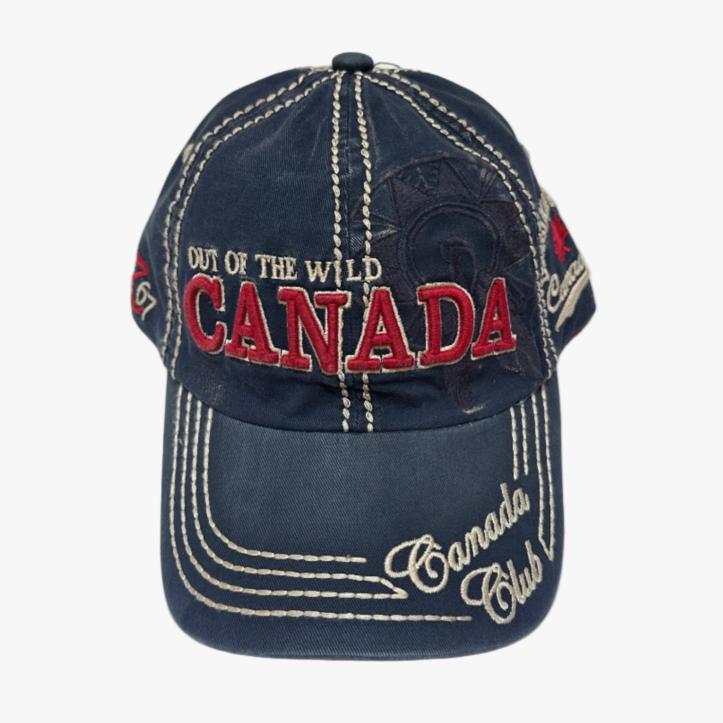 Canada Club Heritage Denim Cap – Navy | Boutique LH Montréal