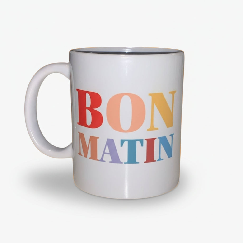 Bon Matin Montréal Mug – Good Morning Coffee Mug | Boutique LH Montréal